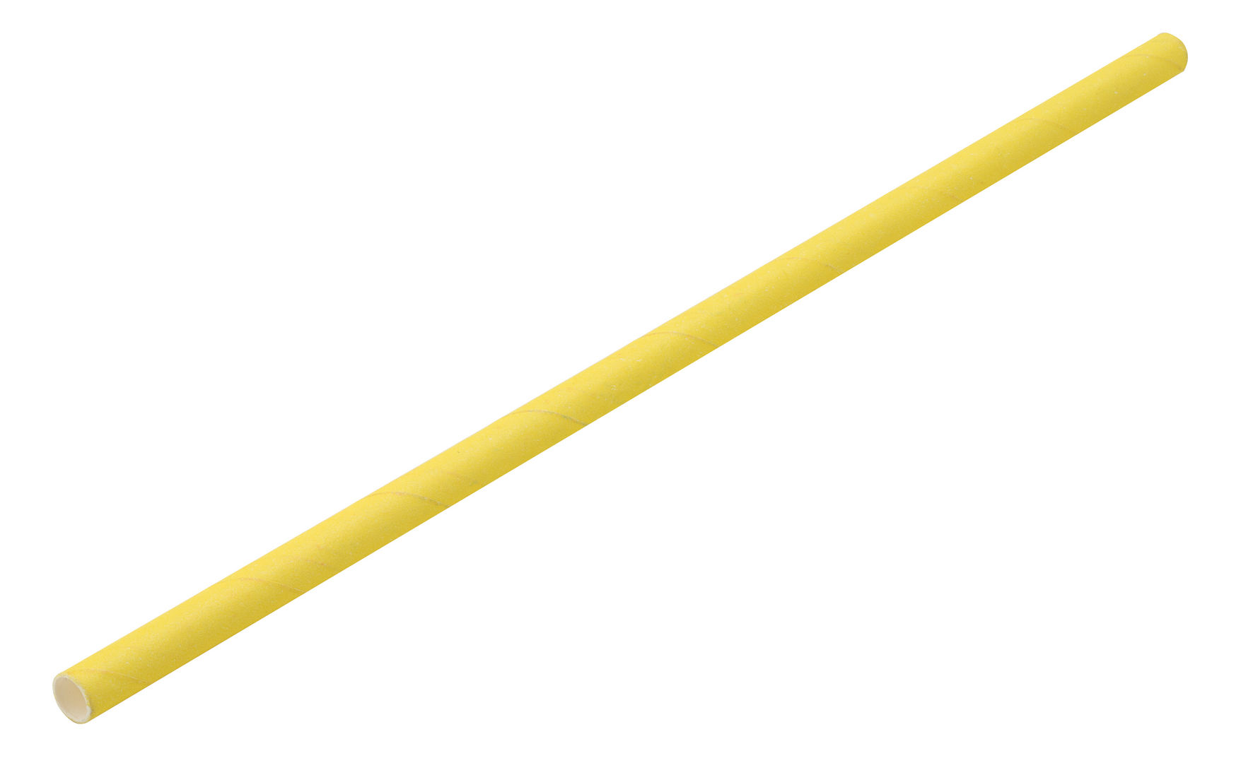 Paper Solid Yellow Straw 8